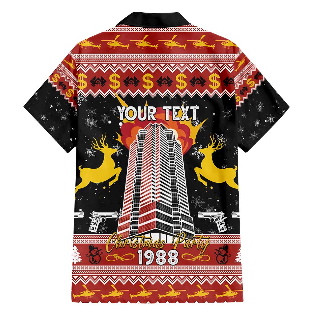 Personalized Nakatomi Plaza Hawaiian Shirt Christmas Party 1988 - Wonder Print Shop