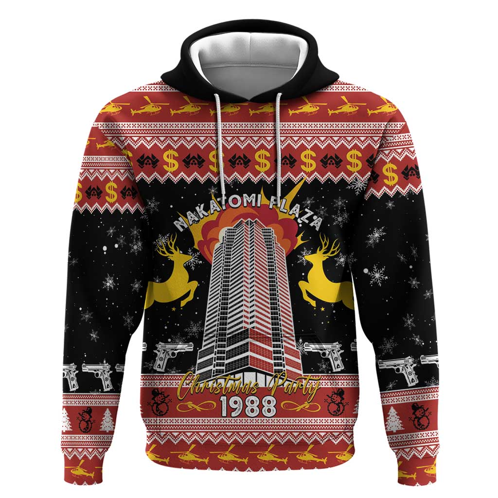Personalized Nakatomi Plaza Hoodie Christmas Party 1988 - Wonder Print Shop