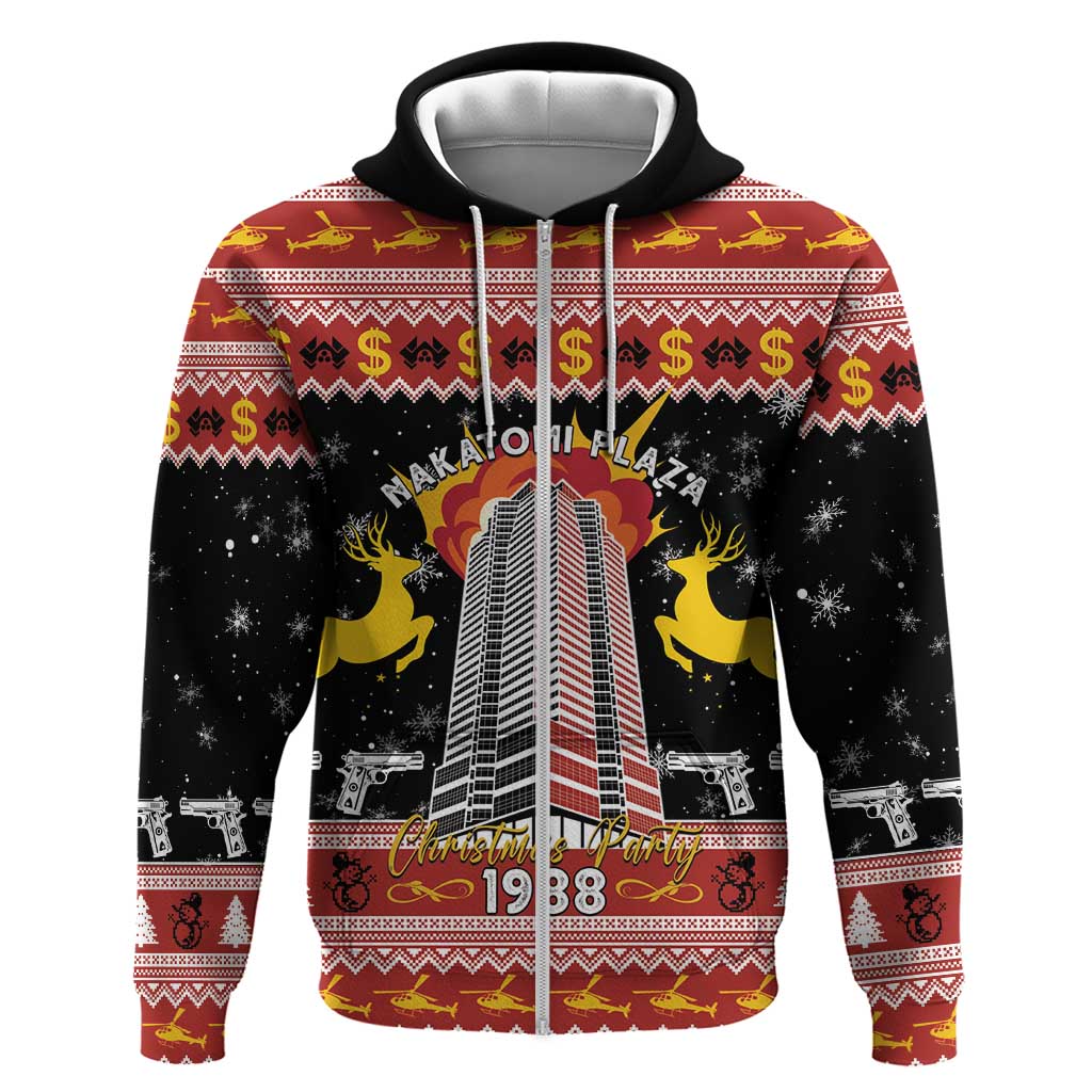 Personalized Nakatomi Plaza Hoodie Christmas Party 1988 - Wonder Print Shop