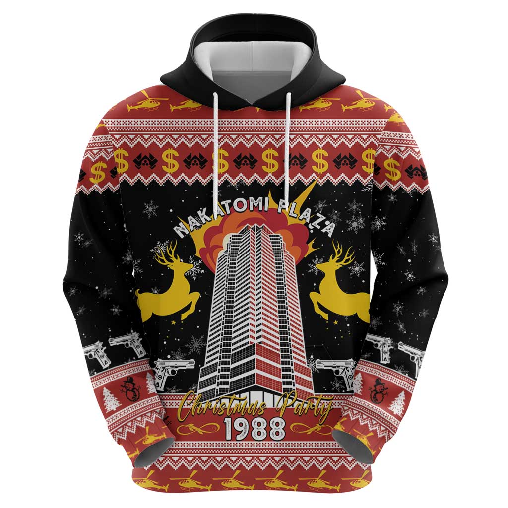 Personalized Nakatomi Plaza Hoodie Christmas Party 1988 - Wonder Print Shop