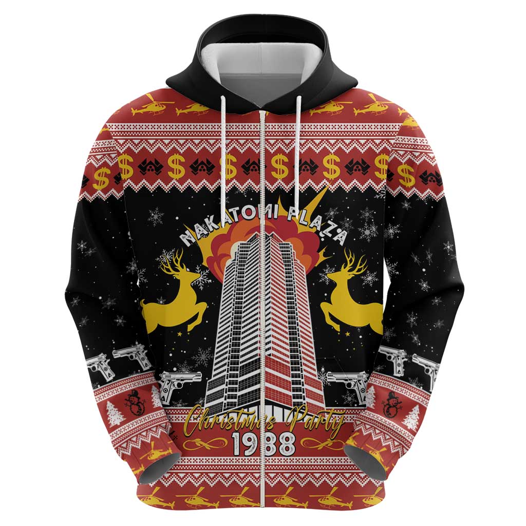 Personalized Nakatomi Plaza Hoodie Christmas Party 1988 - Wonder Print Shop