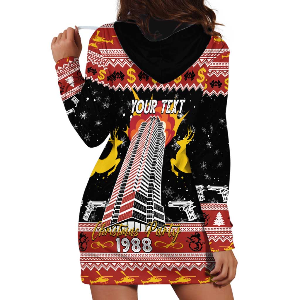 Personalized Nakatomi Plaza Hoodie Dress Christmas Party 1988 - Wonder Print Shop