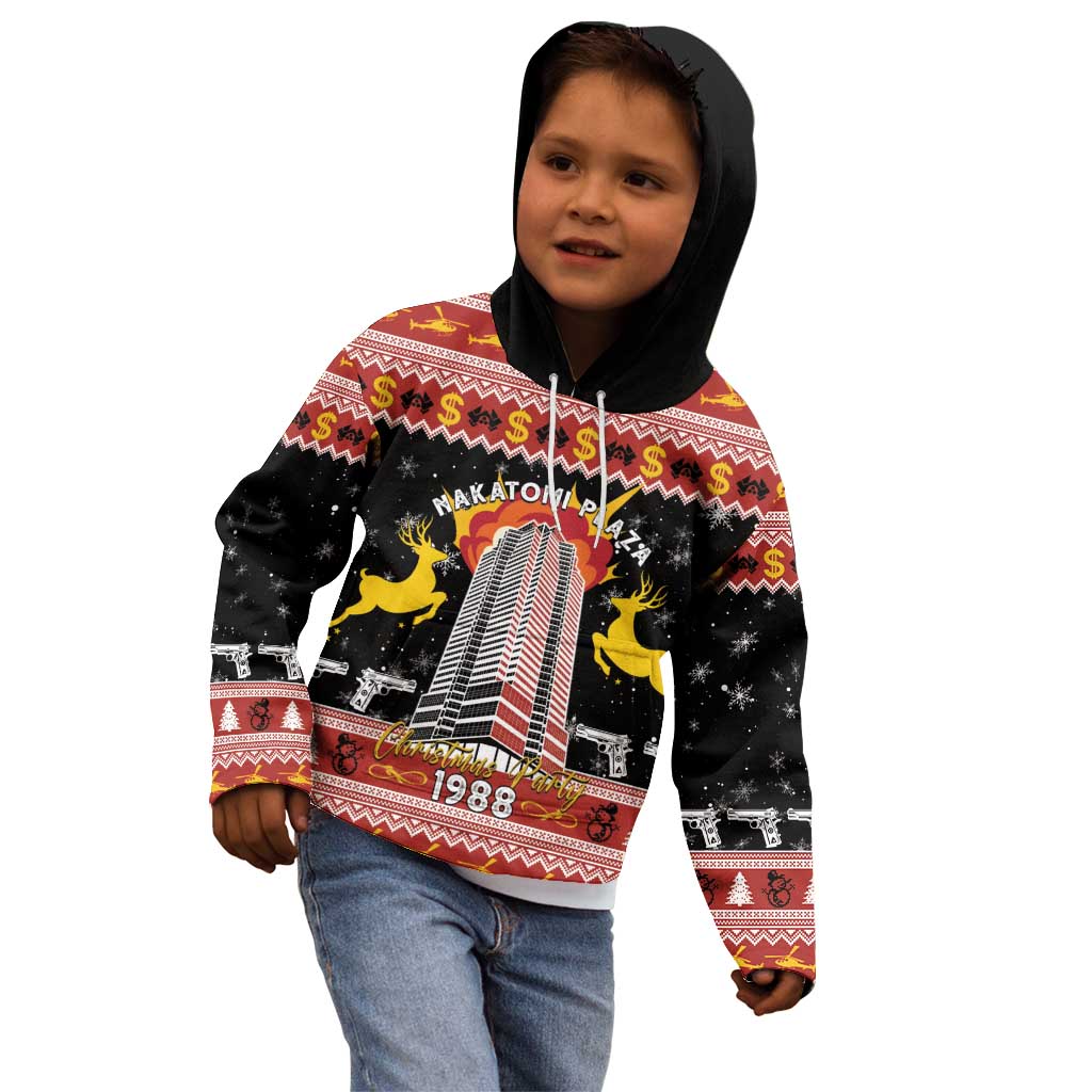Personalized Nakatomi Plaza Kid Hoodie Christmas Party 1988 - Wonder Print Shop