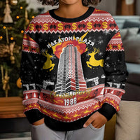 Personalised Nakatomi Plaza Kid Ugly Christmas Sweater Christmas Party 1988 - Wonder Print Shop