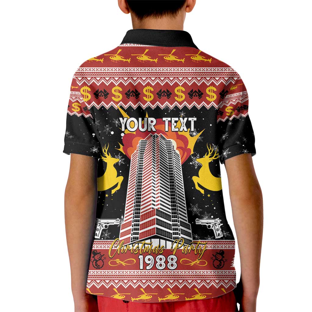 Personalized Nakatomi Plaza Kid Polo Shirt Christmas Party 1988 - Wonder Print Shop