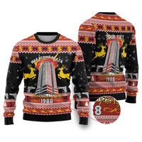 Personalised Nakatomi Plaza Ugly Christmas Sweater Christmas Party 1988 - Wonder Print Shop