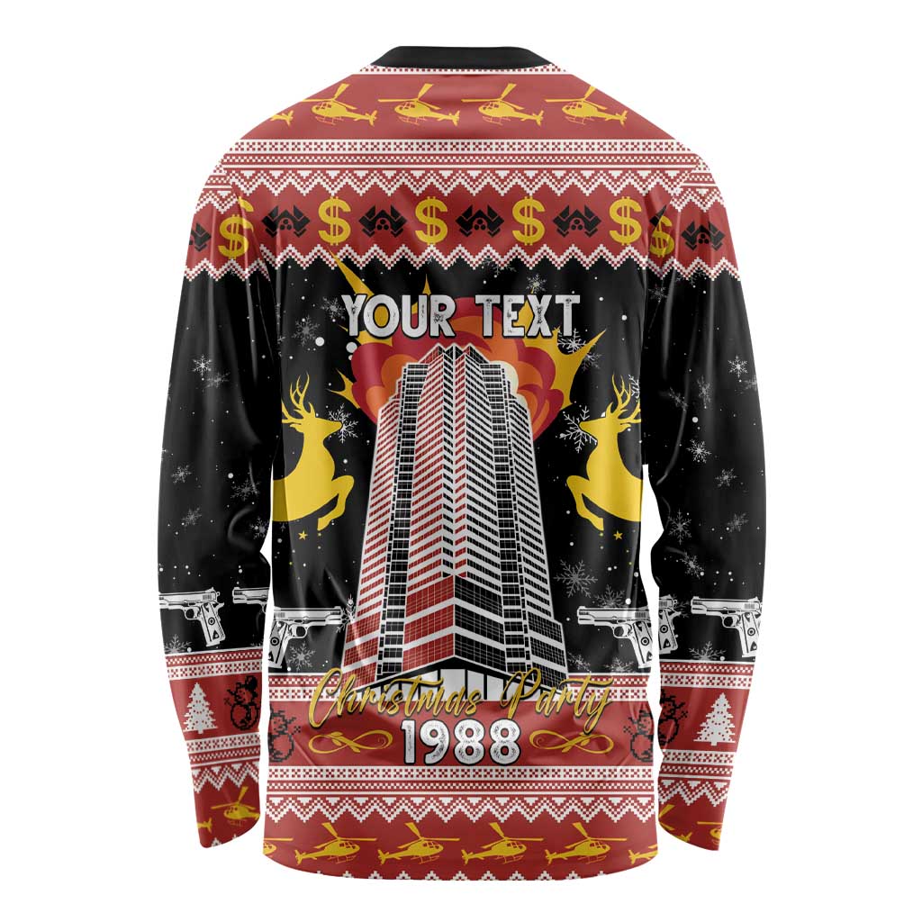 Personalized Nakatomi Plaza Long Sleeve Shirt Christmas Party 1988 - Wonder Print Shop