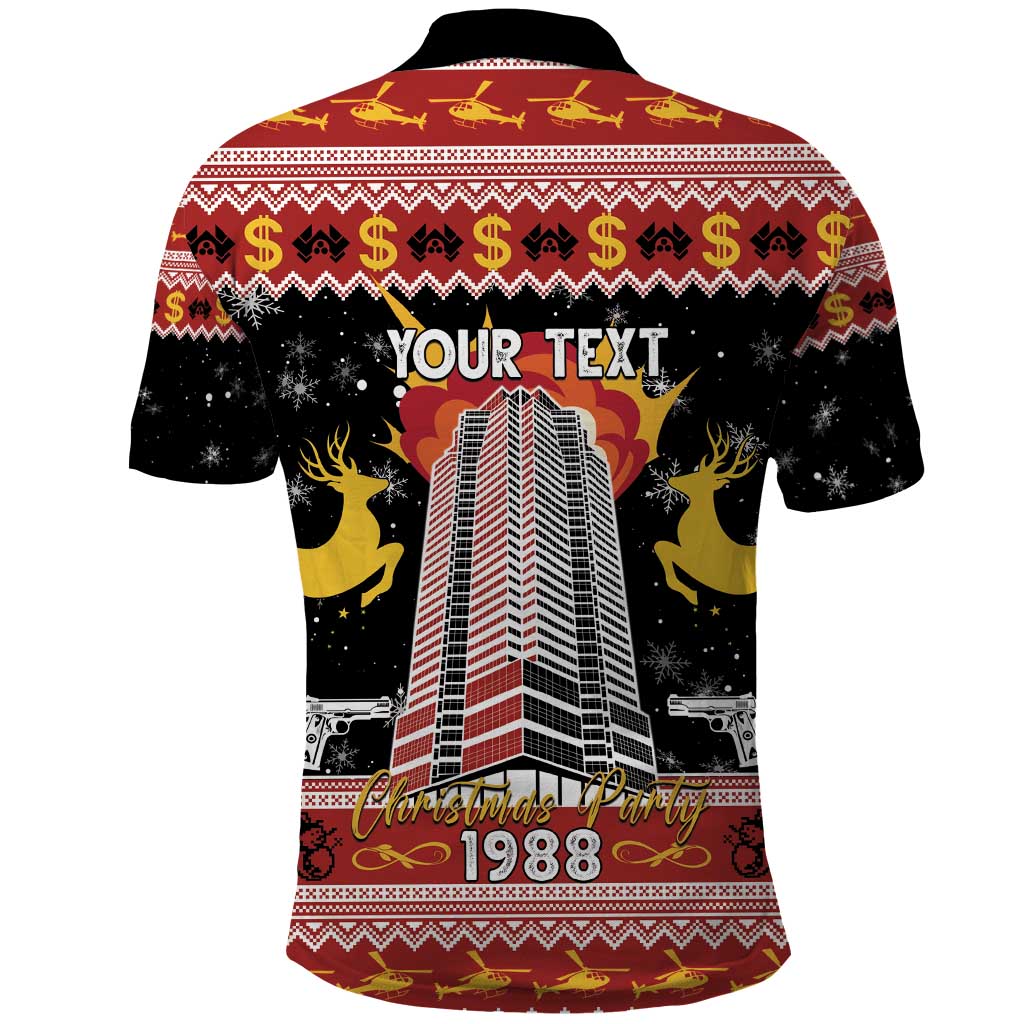 Personalized Nakatomi Plaza Polo Shirt Christmas Party 1988 - Wonder Print Shop
