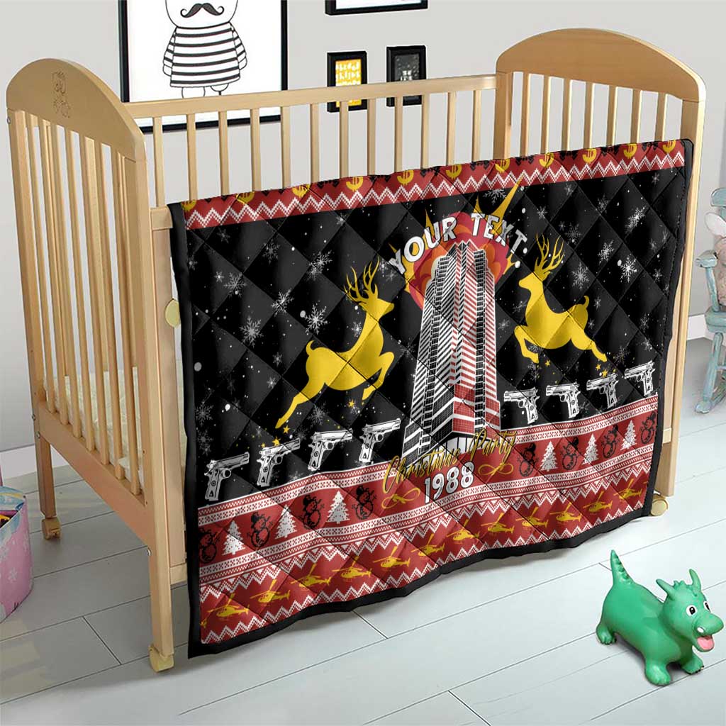 Personalized Nakatomi Plaza Quilt Christmas Party 1988 - Wonder Print Shop