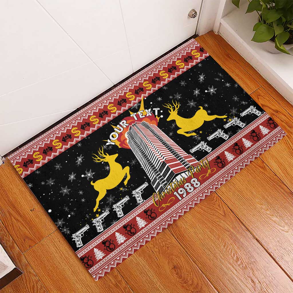 Personalized Nakatomi Plaza Rubber Doormat Christmas Party 1988 - Wonder Print Shop