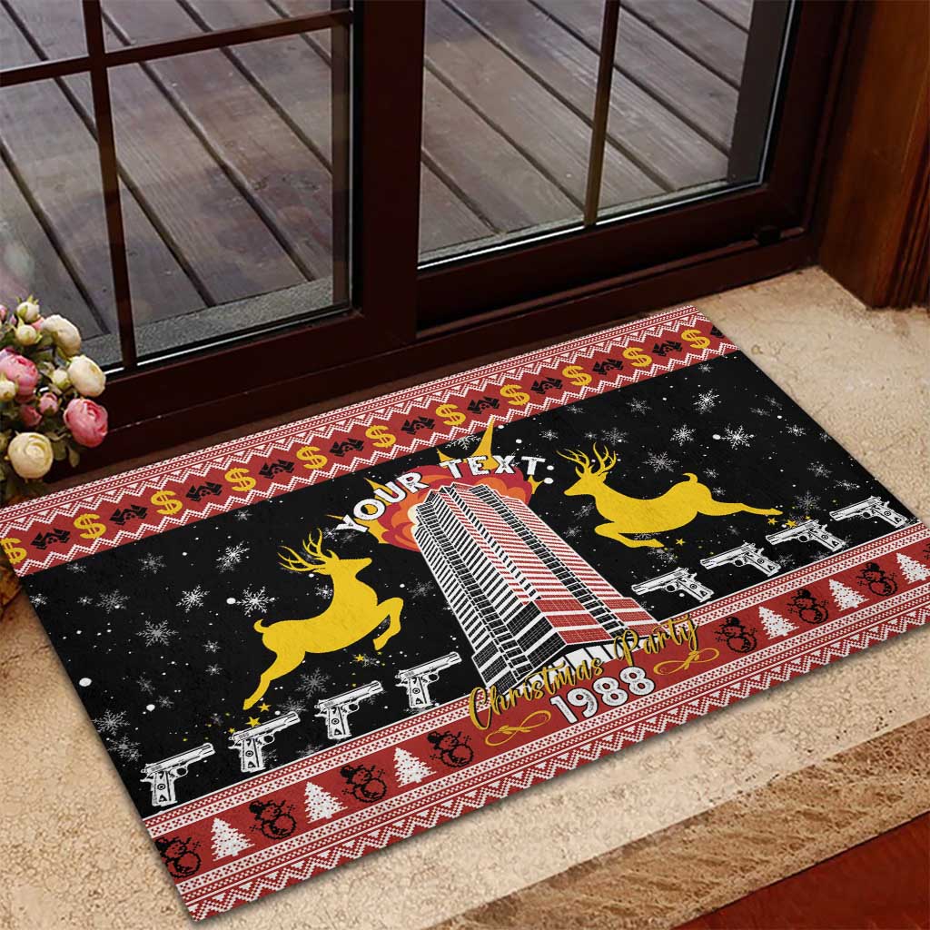 Personalized Nakatomi Plaza Rubber Doormat Christmas Party 1988 - Wonder Print Shop