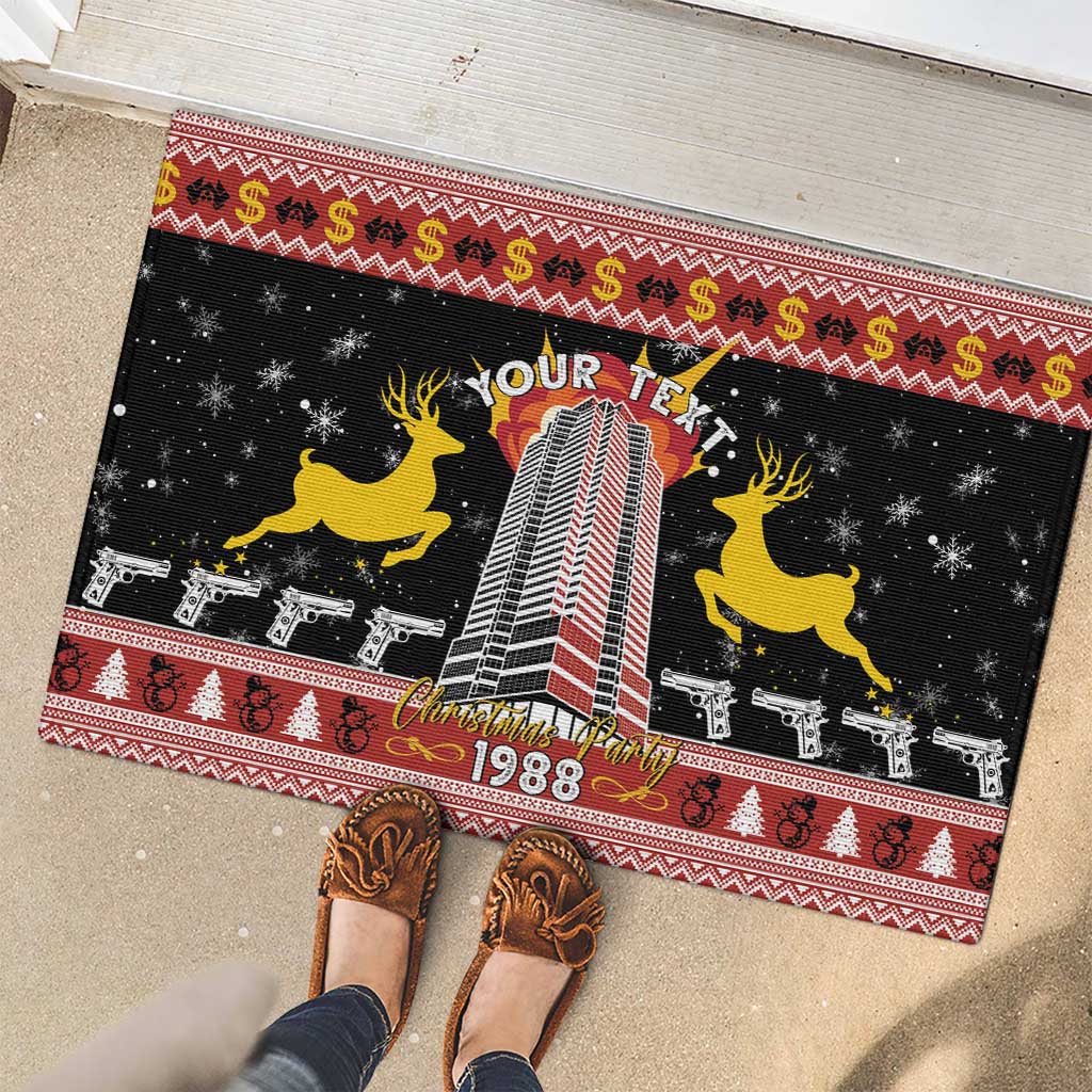 Personalized Nakatomi Plaza Rubber Doormat Christmas Party 1988 - Wonder Print Shop