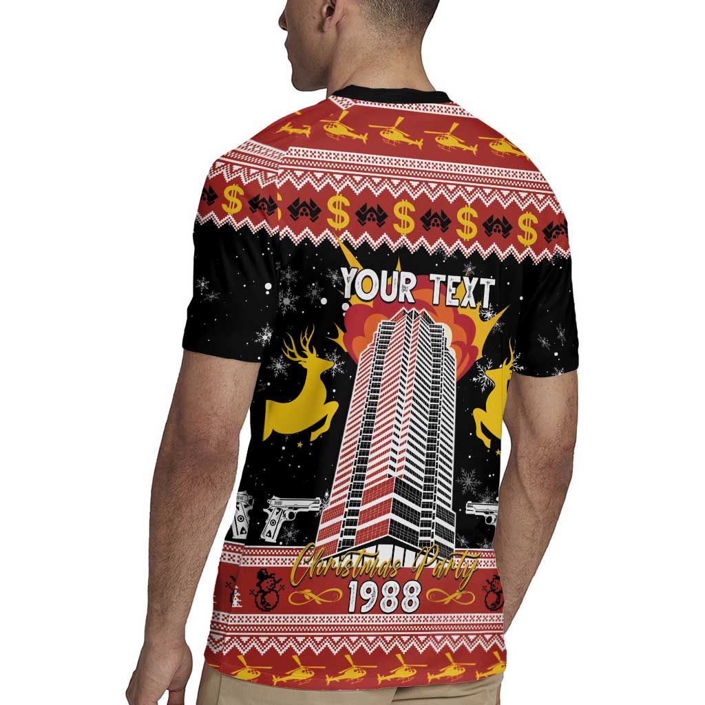 Personalized Nakatomi Plaza Rugby Jersey Christmas Party 1988 - Wonder Print Shop