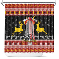 Personalized Nakatomi Plaza Shower Curtain Christmas Party 1988