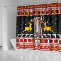 Personalized Nakatomi Plaza Shower Curtain Christmas Party 1988
