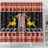 Personalized Nakatomi Plaza Shower Curtain Christmas Party 1988