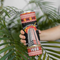 Personalised Nakatomi Plaza Skinny Tumbler Christmas Party 1988 - Wonder Print Shop