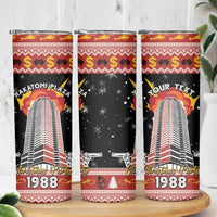 Personalised Nakatomi Plaza Skinny Tumbler Christmas Party 1988 - Wonder Print Shop