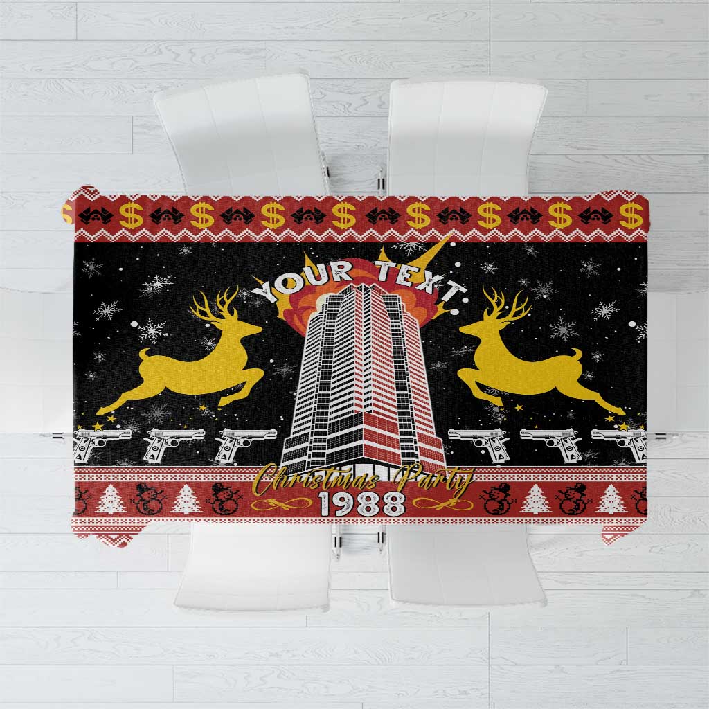 Personalized Nakatomi Plaza Tablecloth Christmas Party 1988 - Wonder Print Shop