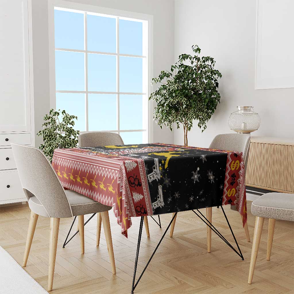 Personalized Nakatomi Plaza Tablecloth Christmas Party 1988 - Wonder Print Shop