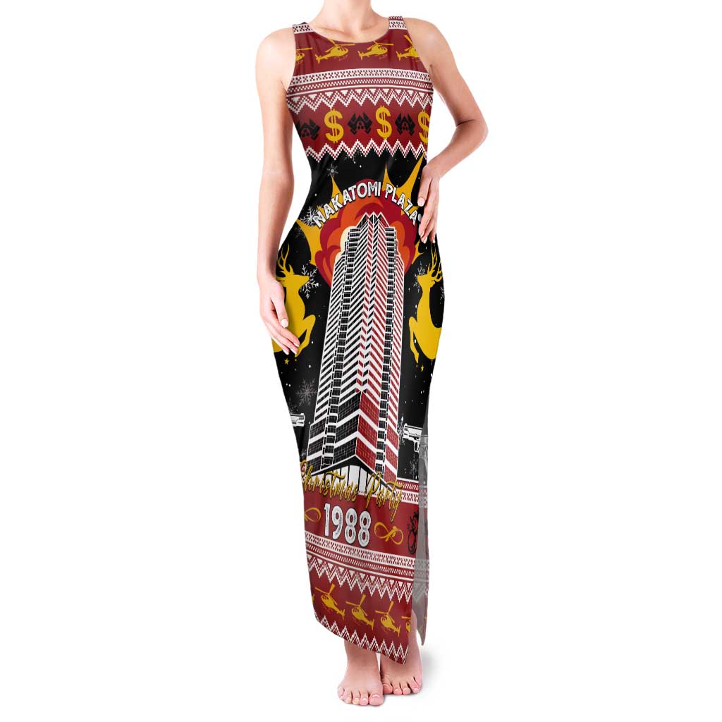 Personalized Nakatomi Plaza Tank Maxi Dress Christmas Party 1988 - Wonder Print Shop