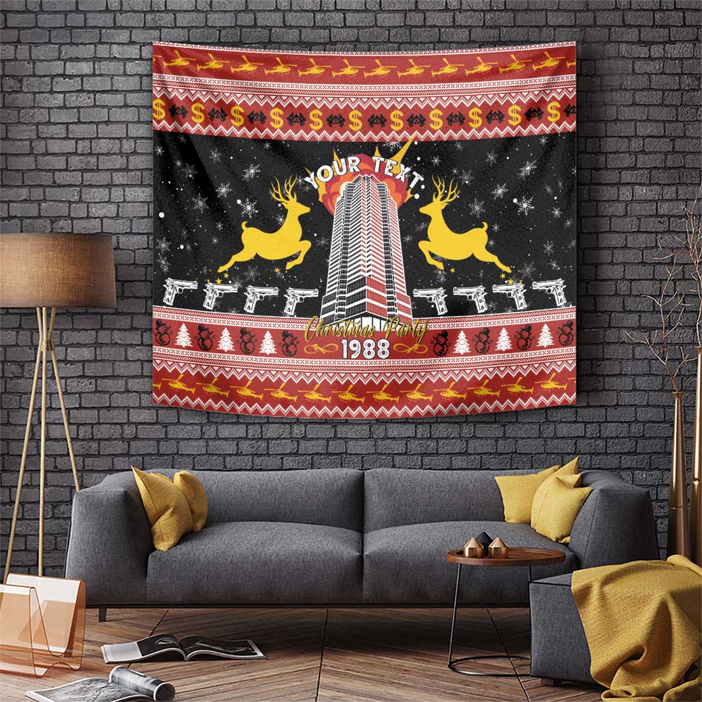 Personalized Nakatomi Plaza Tapestry Christmas Party 1988 - Wonder Print Shop