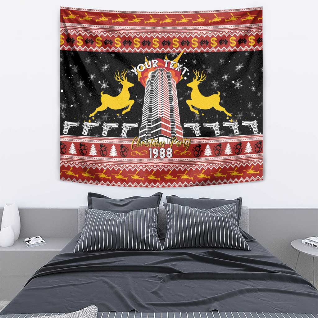 Personalized Nakatomi Plaza Tapestry Christmas Party 1988 - Wonder Print Shop