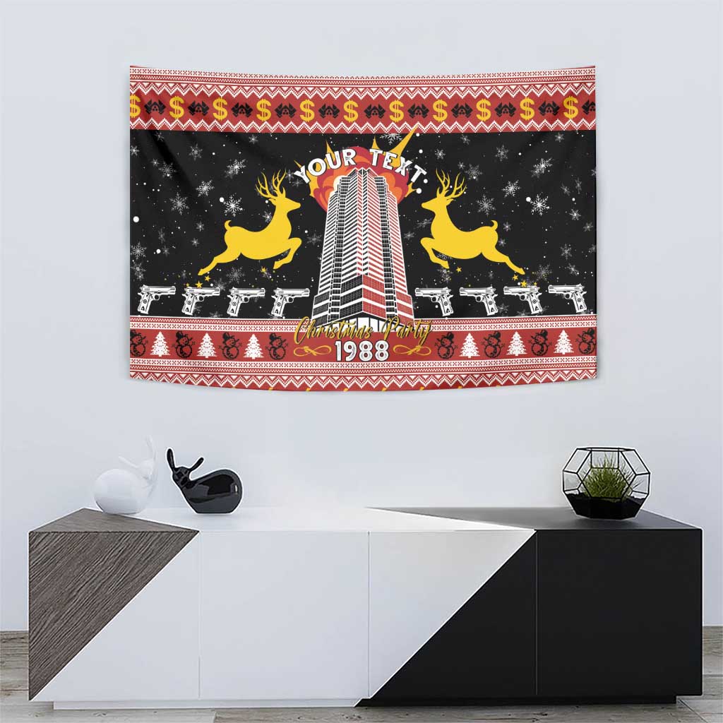 Personalized Nakatomi Plaza Tapestry Christmas Party 1988 - Wonder Print Shop