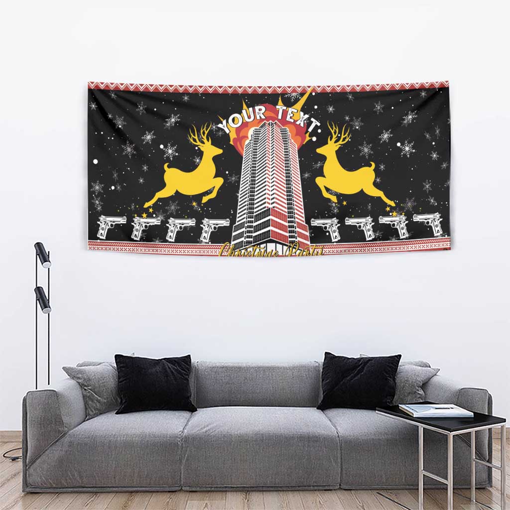 Personalized Nakatomi Plaza Tapestry Christmas Party 1988 - Wonder Print Shop