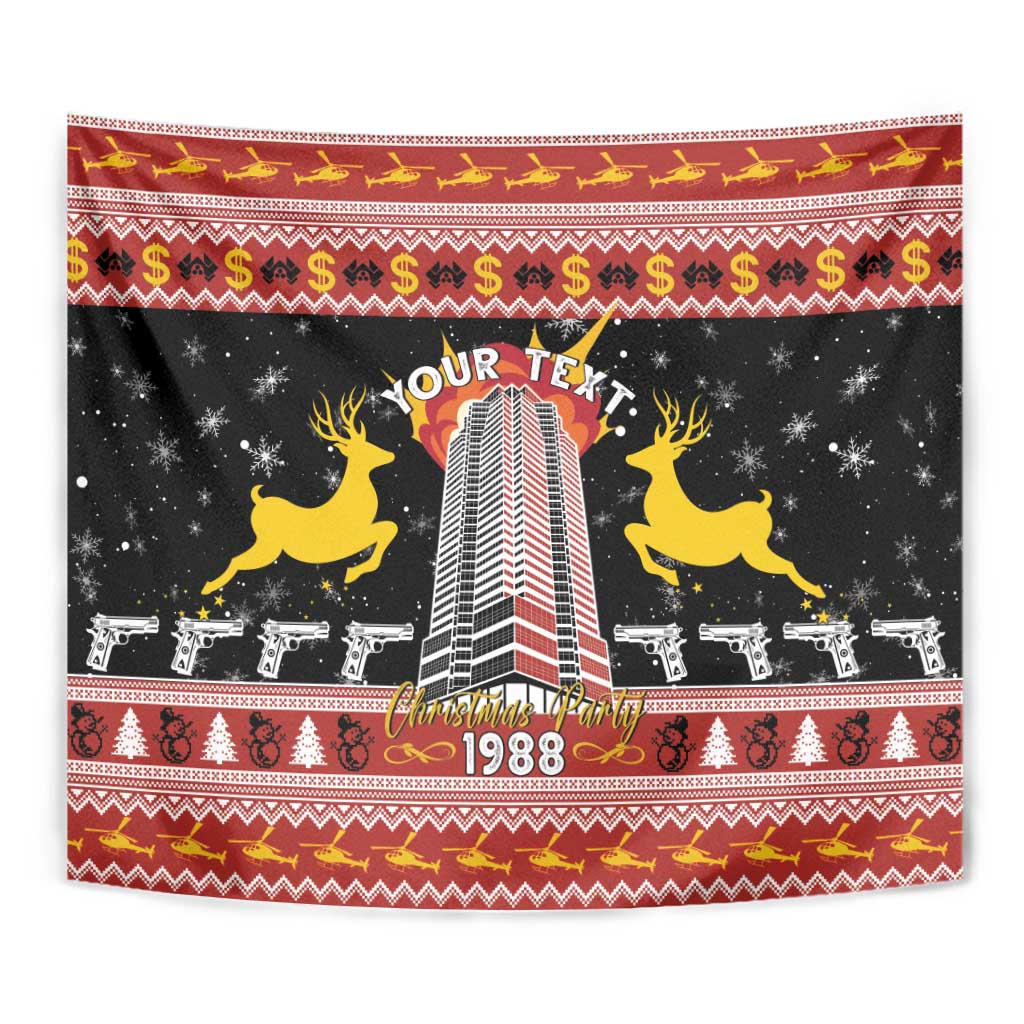 Personalized Nakatomi Plaza Tapestry Christmas Party 1988 - Wonder Print Shop