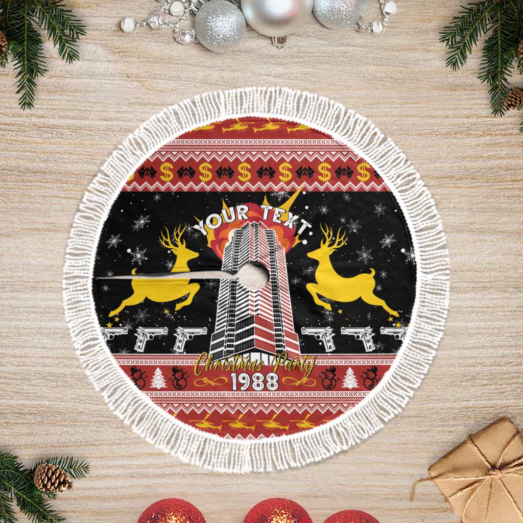Personalised Nakatomi Plaza Tree Skirt Christmas Party 1988 - Wonder Print Shop