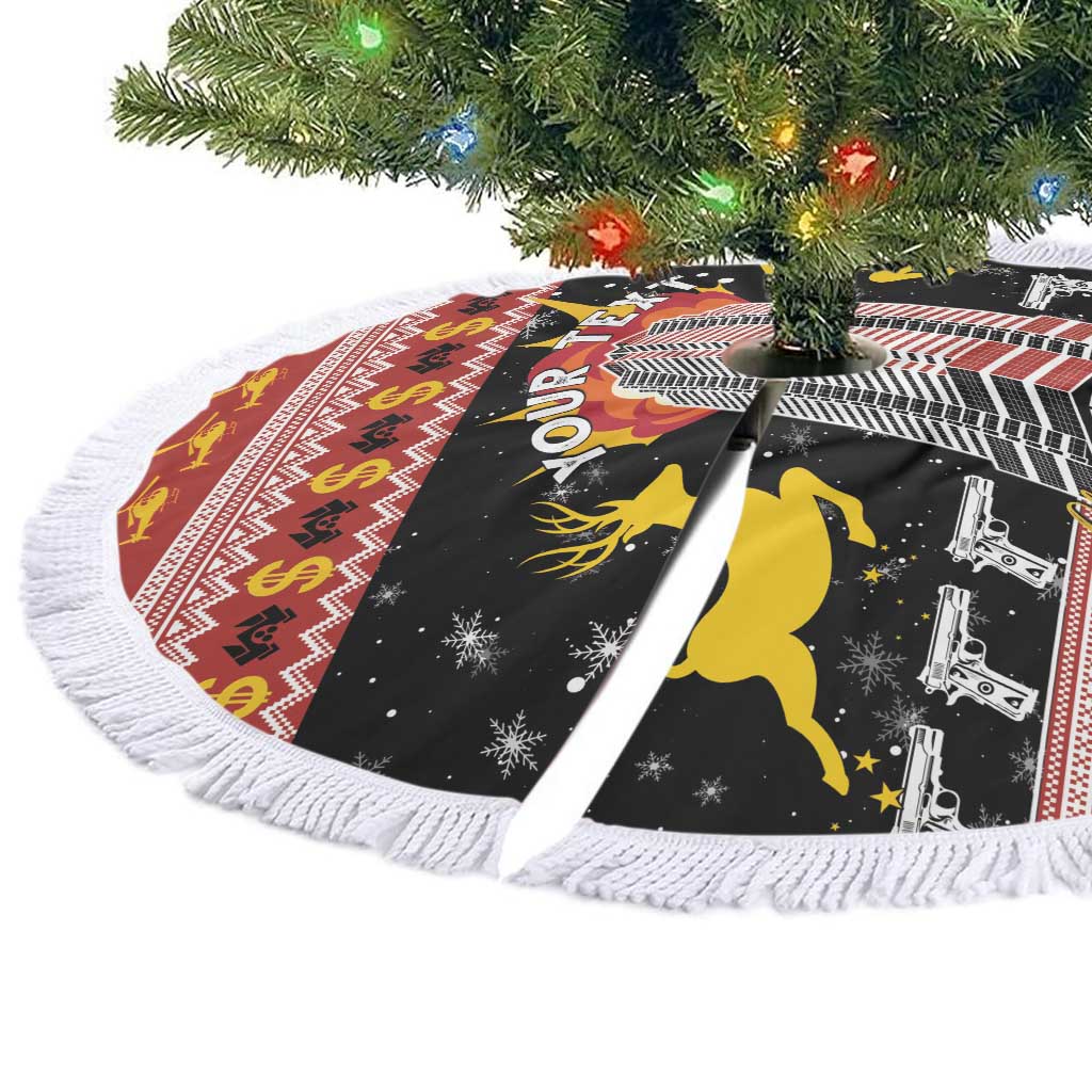 Personalised Nakatomi Plaza Tree Skirt Christmas Party 1988 - Wonder Print Shop