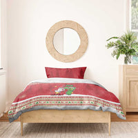 Funny Six Seven Meme Christmas Bedding Set Merry 67 Mas - Wonder Print Shop