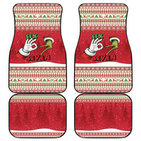 Funny Six Seven Meme Christmas Car Mats Merry 67 Mas - Wonder Print Shop