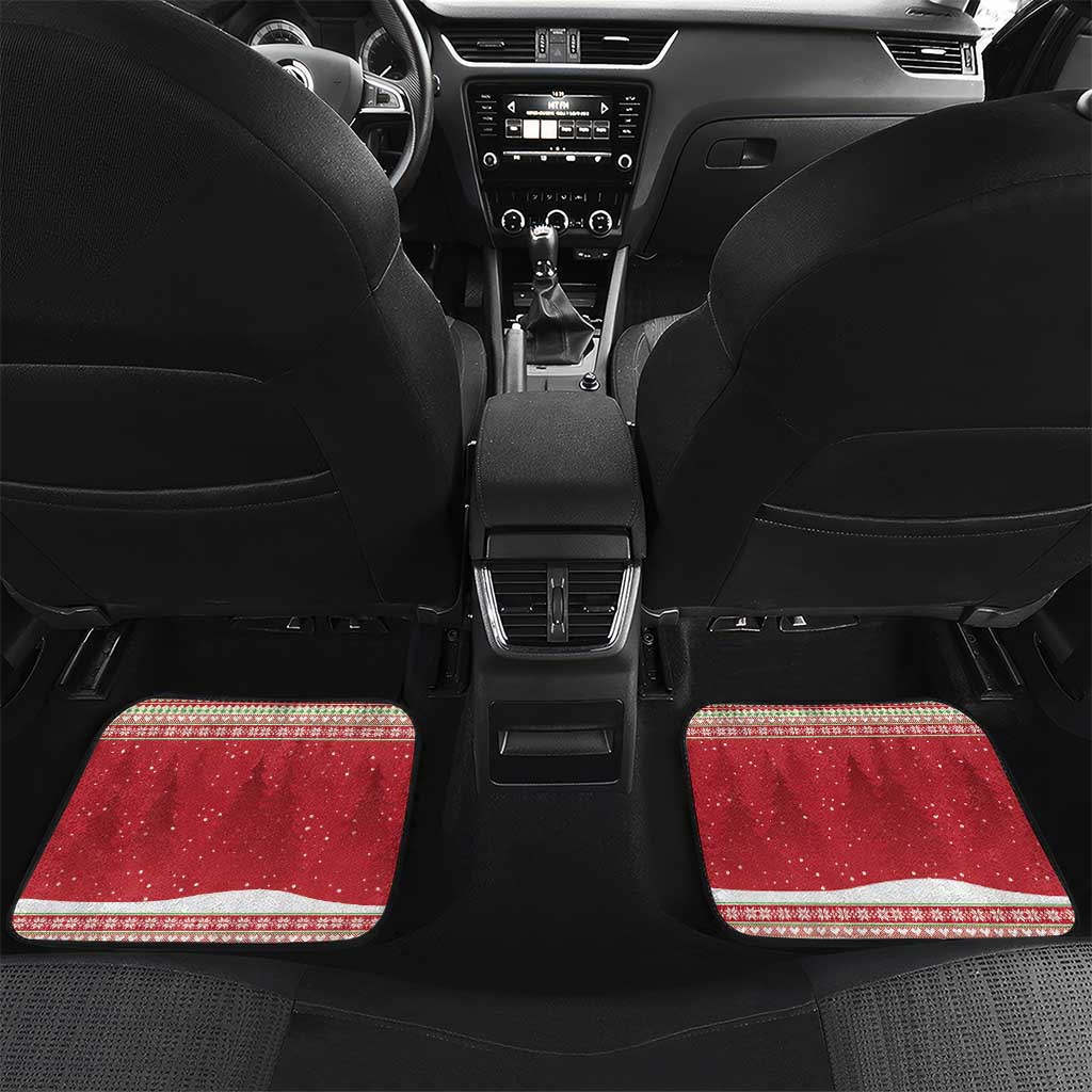 Funny Six Seven Meme Christmas Car Mats Merry 67 Mas - Wonder Print Shop