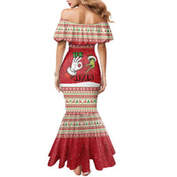 Funny Six Seven Meme Christmas Family Matching Mermaid Dress and Hawaiian Shirt Merry 67 Mas - Wonder Print Shop