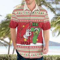 Funny Six Seven Meme Christmas Hawaiian Shirt Merry 67 Mas - Wonder Print Shop