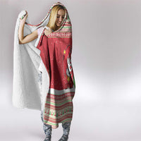 Funny Six Seven Meme Christmas Hooded Blanket Merry 67 Mas - Wonder Print Shop