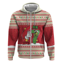 Funny Six Seven Meme Christmas Hoodie Merry 67 Mas - Wonder Print Shop