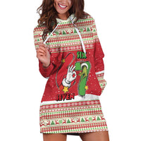 Funny Six Seven Meme Christmas Hoodie Dress Merry 67 Mas - Wonder Print Shop