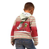 Funny Six Seven Meme Christmas Kid Hoodie Merry 67 Mas - Wonder Print Shop