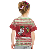 Funny Six Seven Meme Christmas Kid T Shirt Merry 67 Mas - Wonder Print Shop