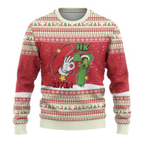 Funny Six Seven Meme Christmas Ugly Christmas Sweater Merry 67 Mas - Wonder Print Shop