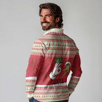 Funny Six Seven Meme Christmas Long Sleeve Polo Shirt Merry 67 Mas - Wonder Print Shop