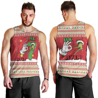 Funny Six Seven Meme Christmas Men Tank Top Merry 67 Mas - Wonder Print Shop