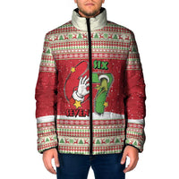 Funny Six Seven Meme Christmas Padded Jacket Merry 67 Mas - Wonder Print Shop