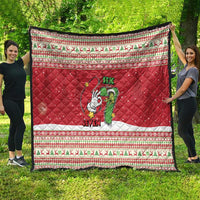 Funny Six Seven Meme Christmas Quilt Merry 67 Mas - Wonder Print Shop