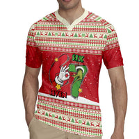 Funny Six Seven Meme Christmas Rugby Jersey Merry 67 Mas - Wonder Print Shop
