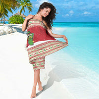 Funny Six Seven Meme Christmas Sarong Merry 67 Mas - Wonder Print Shop