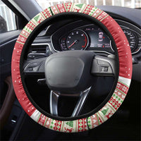 Funny Six Seven Meme Christmas Steering Wheel Cover Merry 67 Mas - Wonder Print Shop